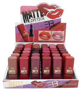 Помада для губ матовая "Be Mine" 4,2гр, 36шт в уп (ЦЕНА ЗА 1ШТ), микс