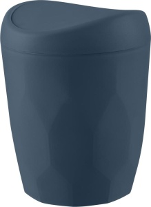 Контейнер для мусора Keeplex Light 1л, космический серый, 11*11*14см
