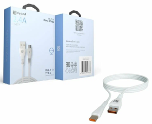 Кабель USB - Type-C, Depod DC-010, 1м (белый) в кор.