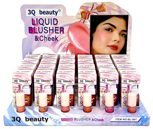 Румяна жид. "3Q Beauty" 25гр, 24шт (ЦЕНА ЗА 1ШТ) микс, в кор.