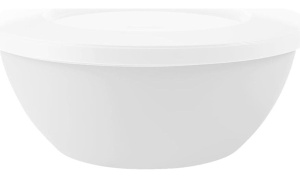 Миска с крышкой HELSINKI 2л пепельный жемчуг, 24*22*9см