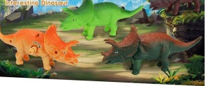 Заводная игрушка "Динозавр" 17*18см, в пакете