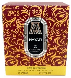 Духи АРАБСКИЕ 2в1 "HAYATI" 2х50мл, в кор