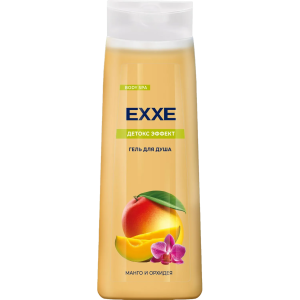 Гель для душа 400мл, "Exxe" Детокс эффект, манго и орхидея