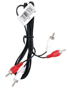 Кабель соединительный 2rca(M) - 2rca(M) , 1.5м (черный)