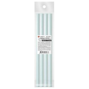 Набор стержней для клеевого пистолета Lamark 4шт прозрачные d=1,1см, длина 20см, в пакете
