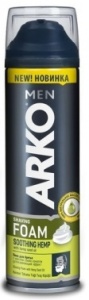 Пена для бритья Arko Men Hemp 200мл