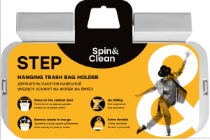 Держатель для пакетов Spin&Clean коллекция Step, 22х13х5см