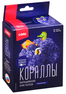 Выращивание кристаллов. Кораллы ""Фиолетовый коралл"" 12*19см, в кор.