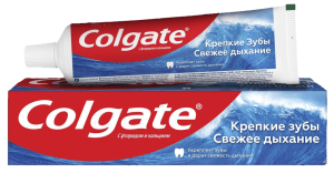 Зубная паста 146г, "Colgate" Крепкие зубы Свежее дыхание