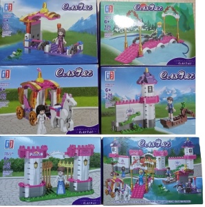 А2 Конструктор коллекц. 6в1 "Castle" 18*13см (ЦЕНА ЗА 1ШТ)
