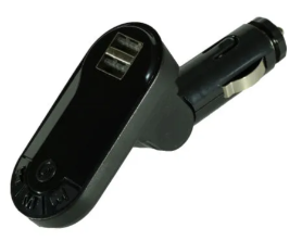 Трансмиттер FM I9, TF, FM, Bluetooth, 2 USB, AUX, черный