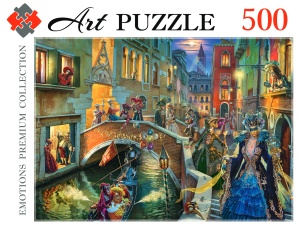 Пазлы 500эл. "Art Puzzle" ВЕНЕЦИАНСКИЙ КАРНАВАЛ, 23*18см, в кор.
