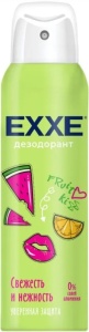 Дезодорант - спрей жен. "EXXE" 150мл, Свежесть и нежность, уверенная защита