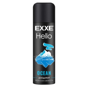 Дезодорант спрей муж. "Exxe" 150мл ЧЗ ОСУ Hello Ocean, Морская свежесть