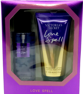 Парфюм. Спрей + Лосьон для тела 125мл "VICTORIAS SECRET - Love Spell" 