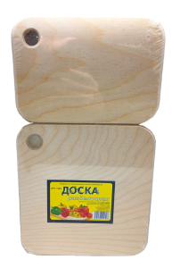 Доска разделочная 3в1 набор (23*21см / 25*15см / 38*21см) дерево