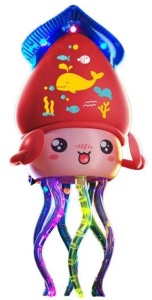 Музыкальная игрушка "Милый кальмарчик" свет, звук, в кор.