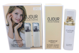 Духи жен 2в1 "Ojour" 2х50мл, Uniflame, в кор