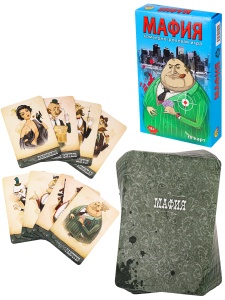 Игра карточная МАФИЯ. ГАНГСТЕРЫ 13х8см, в кор.