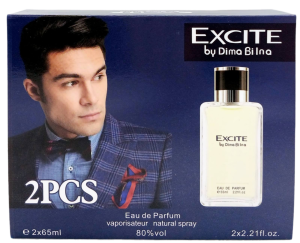 Духи муж 2в1 "Excite" 2*65мл, в кор.
