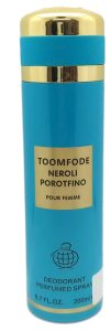 Дезодорант - спрей "Toomfode Neroli Porotfino" 200мл, жен., 12шт в уп (цена за 1шт)