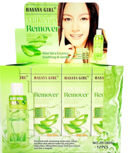 Ремувер для Лица Aloe Vera "Hasaya Girl" 220мл. 12шт (ЦЕНА ЗА 1ШТ)