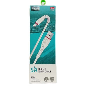 Кабель USB Maimi MicroUSB, 1м, 5А (белый)