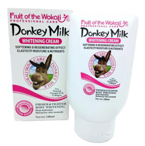 Крем Отбеливающий "Donkey Milk" 180мл, смягчающий и восстанавл., в кор.