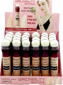 Консилер + спонжик, "WARDABEAUTY" 8мл,  24шт в уп. (цена за 1шт)