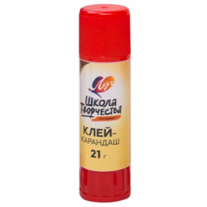 Клей-карандаш /24шт Луч Школа творчества 21г