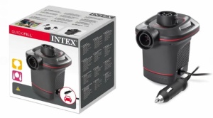 Насос электрический, 3 насадки, 110-120V, автомобильный, 66636 INTEX