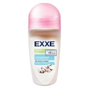 Дезодорант шарик. жен. "Exxe" 50мл Fresh SPA, антиперспирант, невидимый