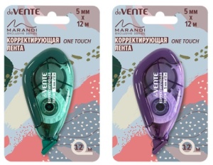 Корректирующая лента " deVente " Marandi 5мм*12м, картонный блистер, европодвес