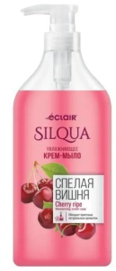 Мыло жидкое крем SILQUA  Спелая вишня 830 мл