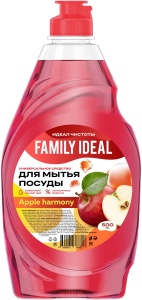 Средство для мытья посуды, Идеал чистоты 500мл, универсальное, Apple harmony