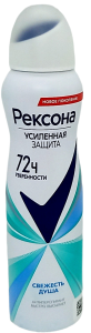 Дезодорант-Антиперспирант Рексона спрей 150мл, Свежесть душа