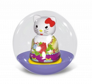 Погремушка Неваляшка "Кошечка" 11*12см