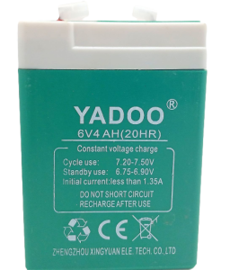 Аккумулятор Yadoo 6V4 AH (20HR)