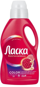 Гель для стирки "ЛАСКА" 1л, color, Восстановление Цвета