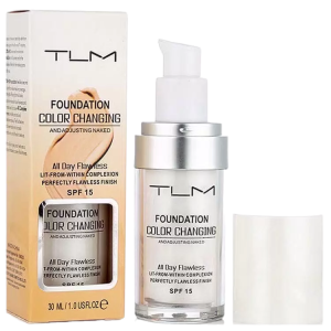 Тональная основа "TLM" 30мл 15spf подстраивающ., 12шт (ЦЕНА ЗА 1ШТ) микс