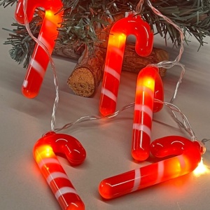 яяя Гирлянда Леденцы, желт. 3,5м, 40LED, белый провод