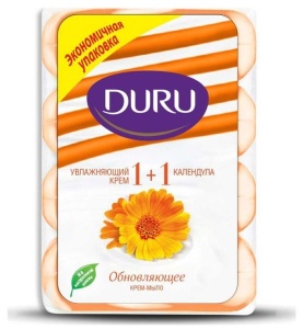 Мыло туалетное 4в1 "DURU" Календула 320г, обновляющее