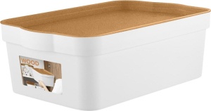 Ящик для хранения Keeplex Wood 6 л 32х21х11 см