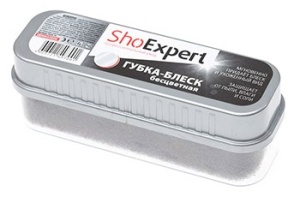 Губка для обуви " Sho Expert " бесцветная