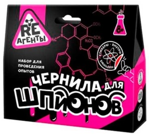 Опыты, набор Волшебный мир "Чернила для шпионов"