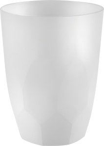 Стакан для ванной комнаты, 8*10см, Keeplex Light белое облако, 
