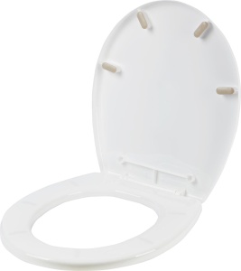 Сиденье для унитаза Keeplex Regular 41х36х4см, цв. белое облако