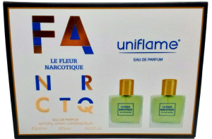 Духи муж 2в1 "FA LE FLEUR NARCOTIQUE" 2х60мл, Uniflame, в кор