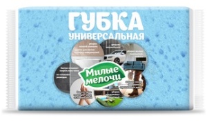 Губка Милые мелочи универс., в пакете